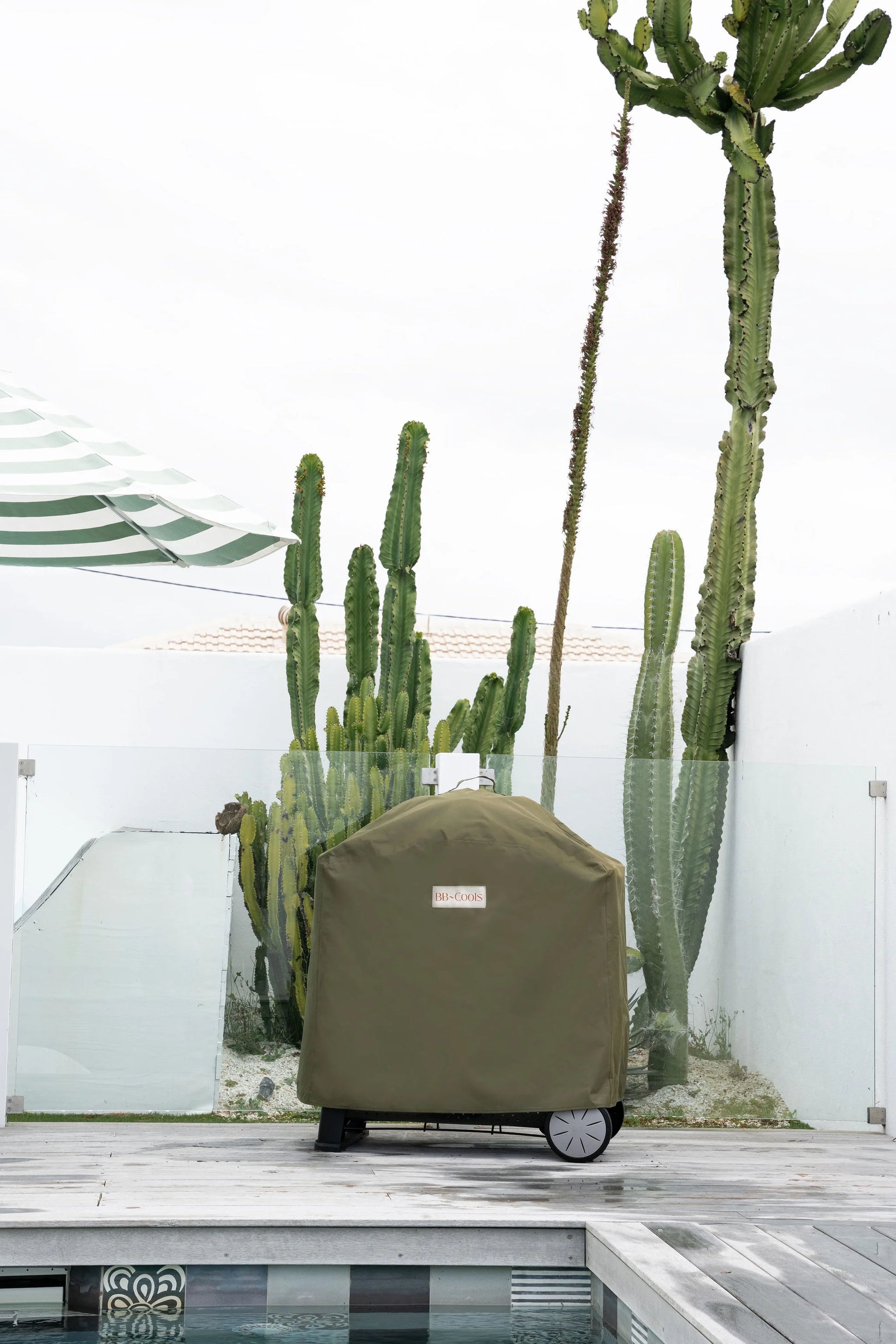 nice green BBQ cover